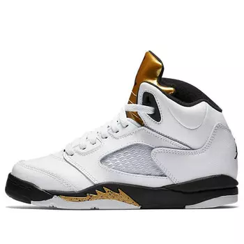 Кроссовки 5 ретро Air Jordan, белый