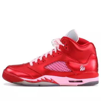 Кроссовки 5 ретро Air Jordan, красный