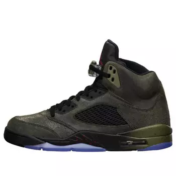 Кроссовки 5 ретро Air Jordan, серый