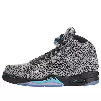 Кроссовки 5 ретро Air Jordan, серый