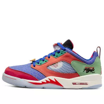 Кроссовки 5 retro low 'doernbecher 2022' Air Jordan, синий