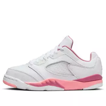 Кроссовки 5 ретро низкие Air Jordan, белый
