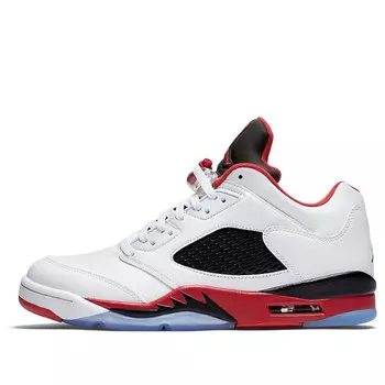 Кроссовки 5 ретро низкие Air Jordan, белый
