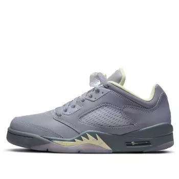 Кроссовки 5 ретро низкие Air Jordan, индиго