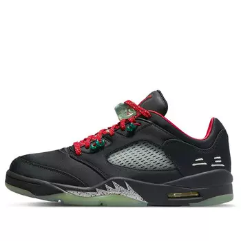 Кроссовки 5 ретро низкие x клот Air Jordan, черный
