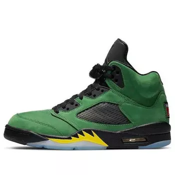 Кроссовки 5 ретро se Air Jordan, зеленый