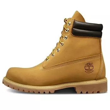 Кроссовки 6 inch classic waterproof wide fit boots 'wheat nubuck' Timberland, желтый