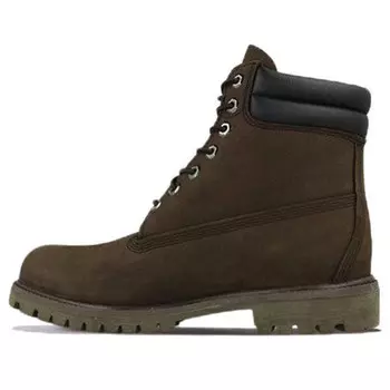 Кроссовки 6 inch double collar boots 'dark chocolate nubuck' Timberland, коричневый