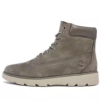 Кроссовки 6 inch keeley field wide-fit boots 'olive nubuck' Timberland, зеленый