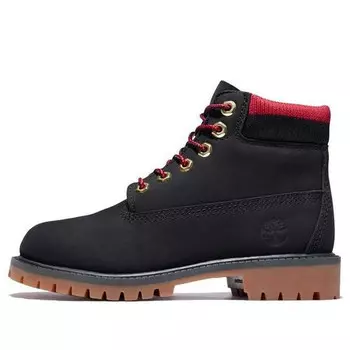 Кроссовки 6 inch premium waterproof boots 'black red' Timberland, черный