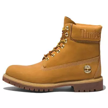 Кроссовки 6 inch premium waterproof boots 'wheat nubuck' Timberland, желтый
