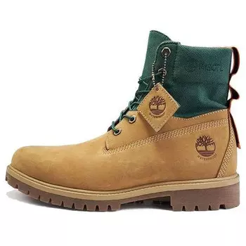 Кроссовки 6 inch premium waterproof rebotl wide-fit boot 'wheat nubuck and fabric' Timberland, желтый
