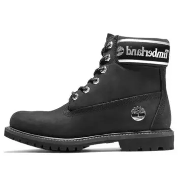 Кроссовки 6 inch premium wide fit waterproof boots 'black nubuck logo' Timberland, черный