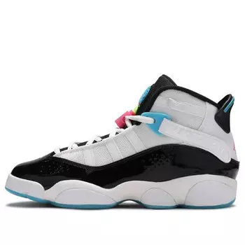 Кроссовки 6 колец Air Jordan, белый