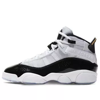 Кроссовки 6 колец Air Jordan, белый