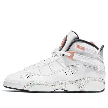 Кроссовки 6 колец Air Jordan, белый