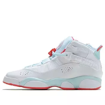 Кроссовки 6 колец Air Jordan, белый
