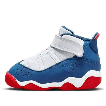 Кроссовки 6 колец Air Jordan, белый