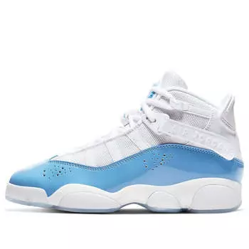 Кроссовки 6 колец Air Jordan, белый