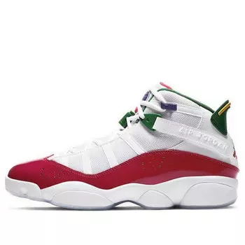 Кроссовки 6 колец Air Jordan, белый