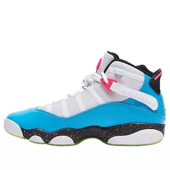 Кроссовки 6 колец Air Jordan, белый