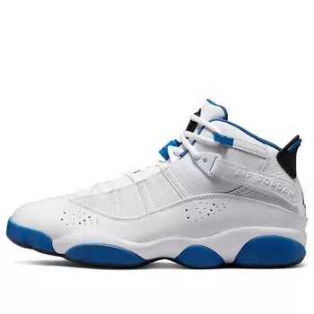 Кроссовки 6 колец Air Jordan, белый