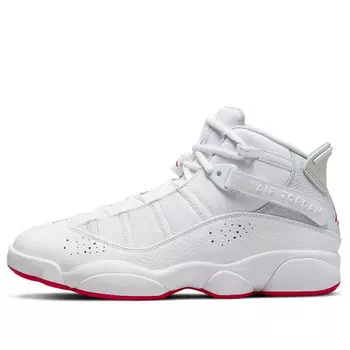 Кроссовки 6 колец Air Jordan, белый