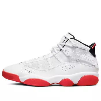 Кроссовки 6 колец Air Jordan, белый