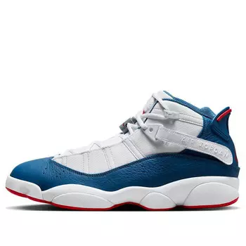 Кроссовки 6 колец Air Jordan, белый