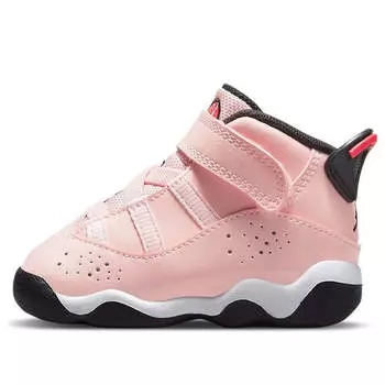 Кроссовки 6 колец Air Jordan, розовый