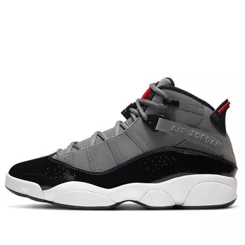 Кроссовки 6 колец Air Jordan, серый