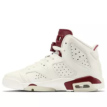 Кроссовки 6 ретро Air Jordan, белый