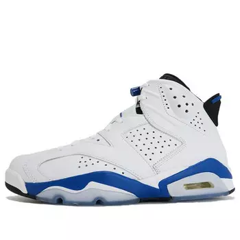 Кроссовки 6 ретро Air Jordan, белый