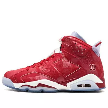 Кроссовки 6 ретро Air Jordan, красный
