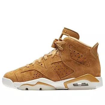 Кроссовки 6 ретро Air Jordan, золотой
