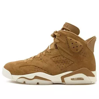 Кроссовки 6 ретро Air Jordan, золотой
