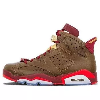 Кроссовки 6 retro 'cigar' Air Jordan, мультиколор