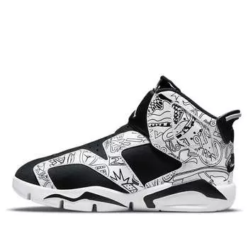 Кроссовки 6 ретро little flex se Air Jordan, черный