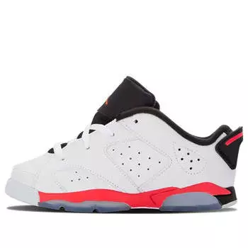 Кроссовки 6 ретро низкие bt Air Jordan, белый