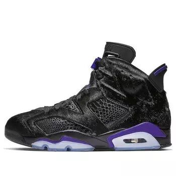 Кроссовки 6 ретро x социальный статус Air Jordan, черный