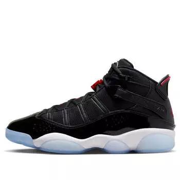 Кроссовки 6 rings 'black gym red' Air Jordan, черный