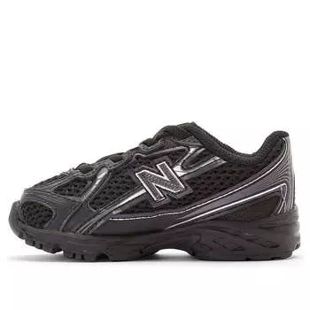 Кроссовки 740 bungee lace New Balance, черный