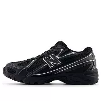 Кроссовки 740 bungee lace New Balance, черный
