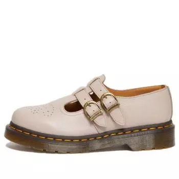 Кроссовки 8065 virginia leather mary jane 'vintage taupe' Dr. Martens, коричневый