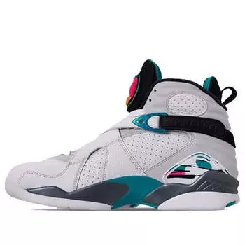 Кроссовки 8 ретро Air Jordan, белый