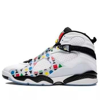 Кроссовки 8 ретро Air Jordan, белый