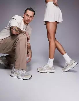 Кроссовки 9060 бежевого и серого цвета New Balance