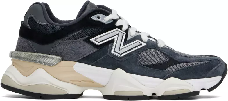 Кроссовки 9060 черно-серые New Balance, Black/Phantom/Magnet