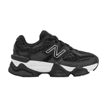 Кроссовки 9060 Little Kid 'Black Silver' Shoe Palace Exclusive, черный