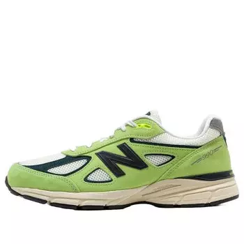 Кроссовки 990v4 made in usa 'hi-lite deep ocean' New Balance, мультиколор